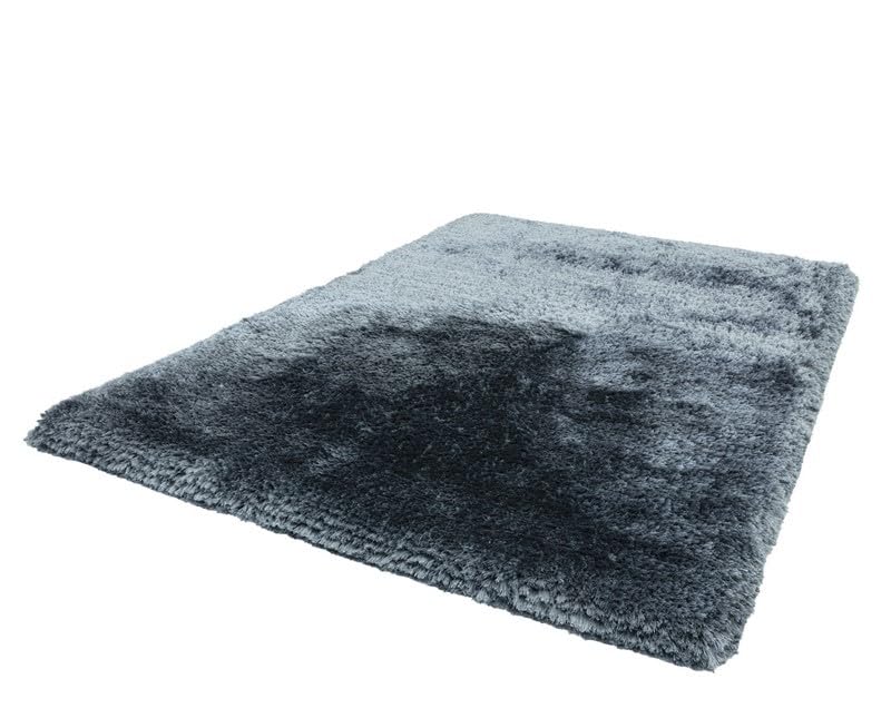 Plush Shaggy Rug for Living Room Bedroom High Pile Thick Fluffy Hand Made Anti-Shed Silky Shimmer Shiny Plain Deep Pile Rug