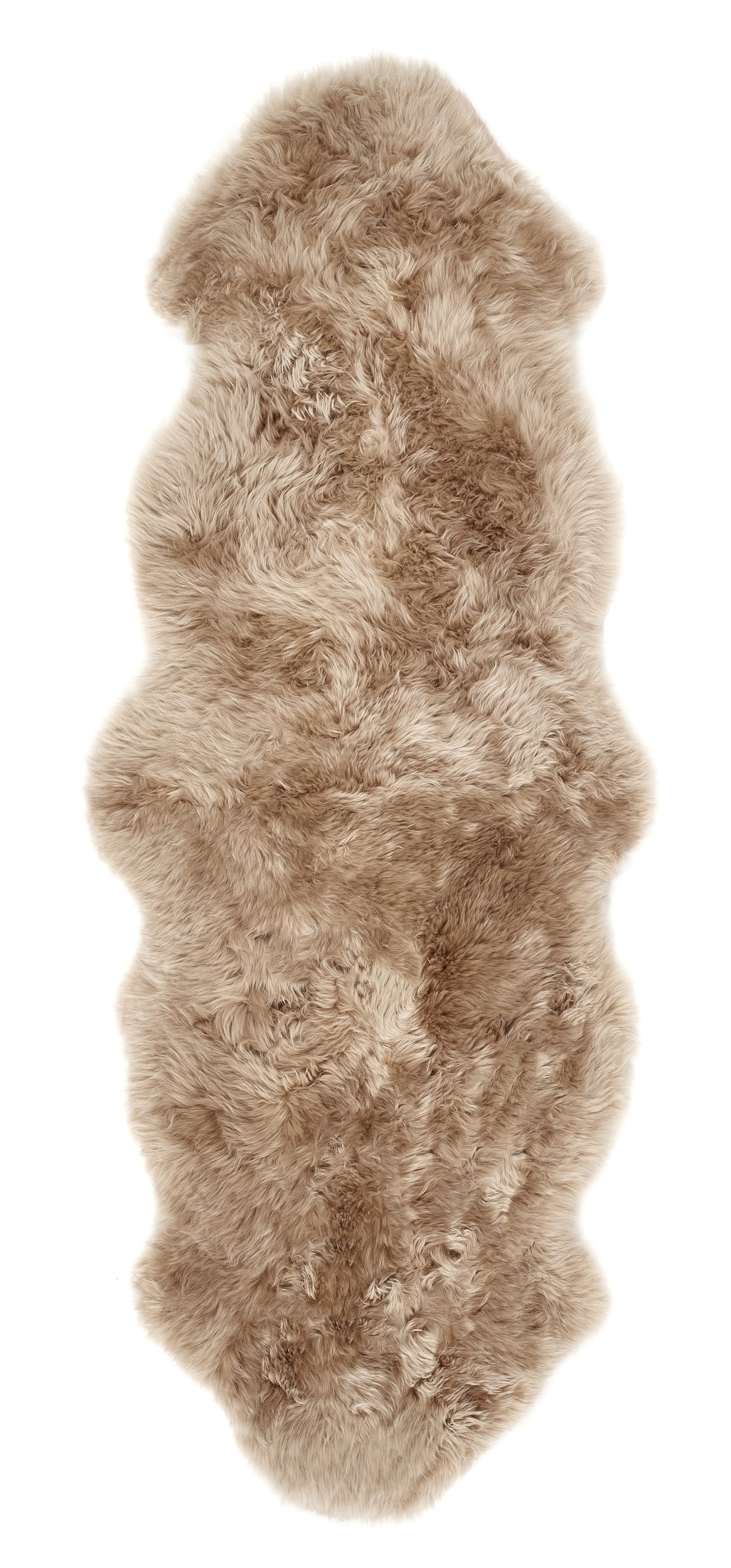 Genuine Sheepskin Animal Fur Soft Wool Shaggy Mink Rug