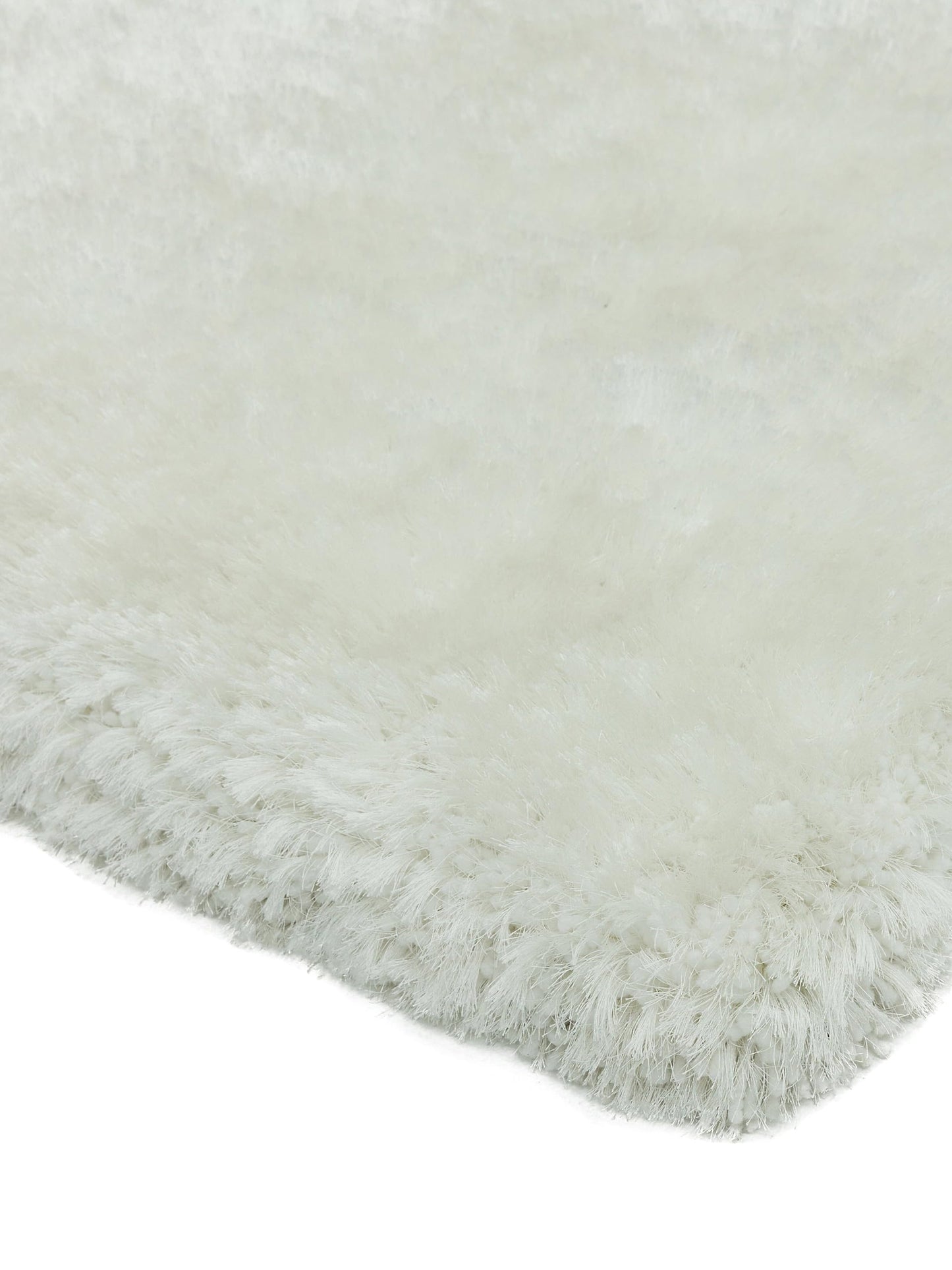 Plush Shaggy Rug for Living Room Bedroom High Pile Thick Fluffy Hand Made Anti-Shed Silky Shimmer Shiny Plain Deep Pile Rug