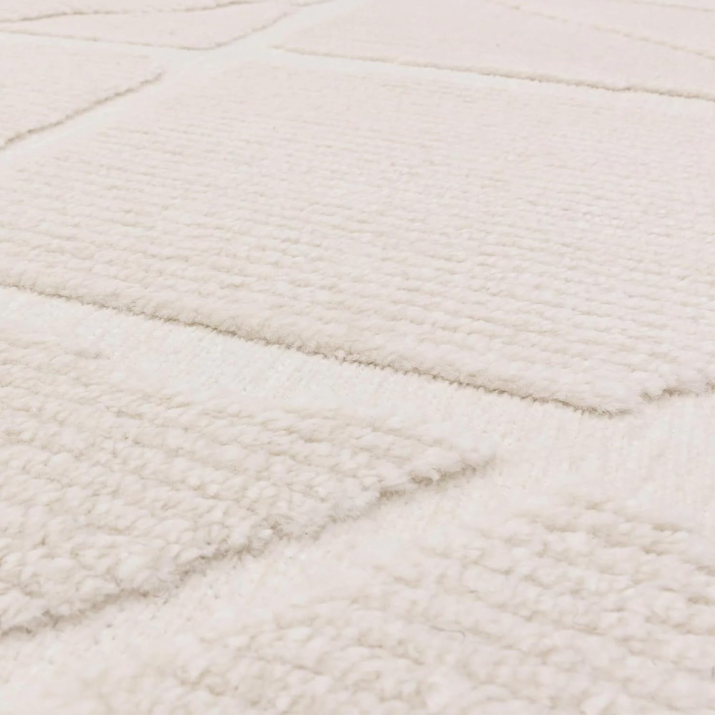 Method Ivory Washable Rug – Modern Abstract Short Pile Carpet