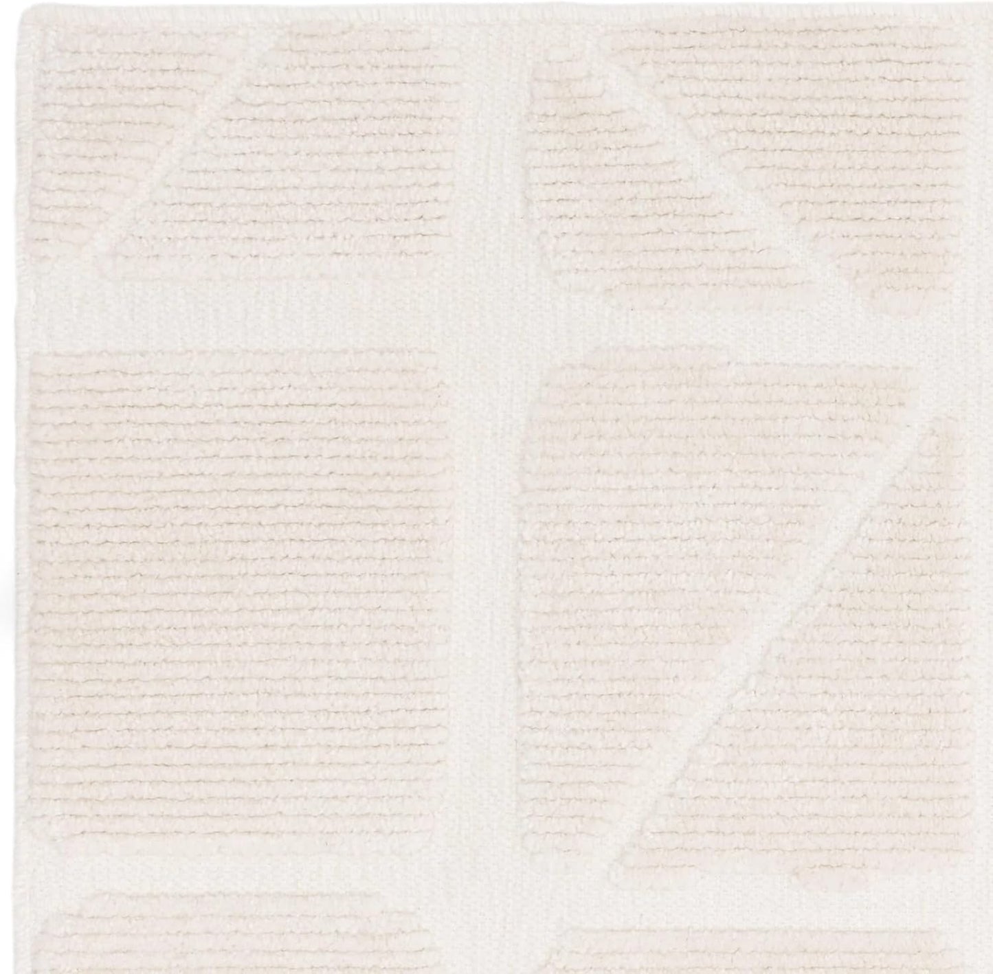 Method Ivory Washable Rug – Modern Abstract Short Pile Carpet