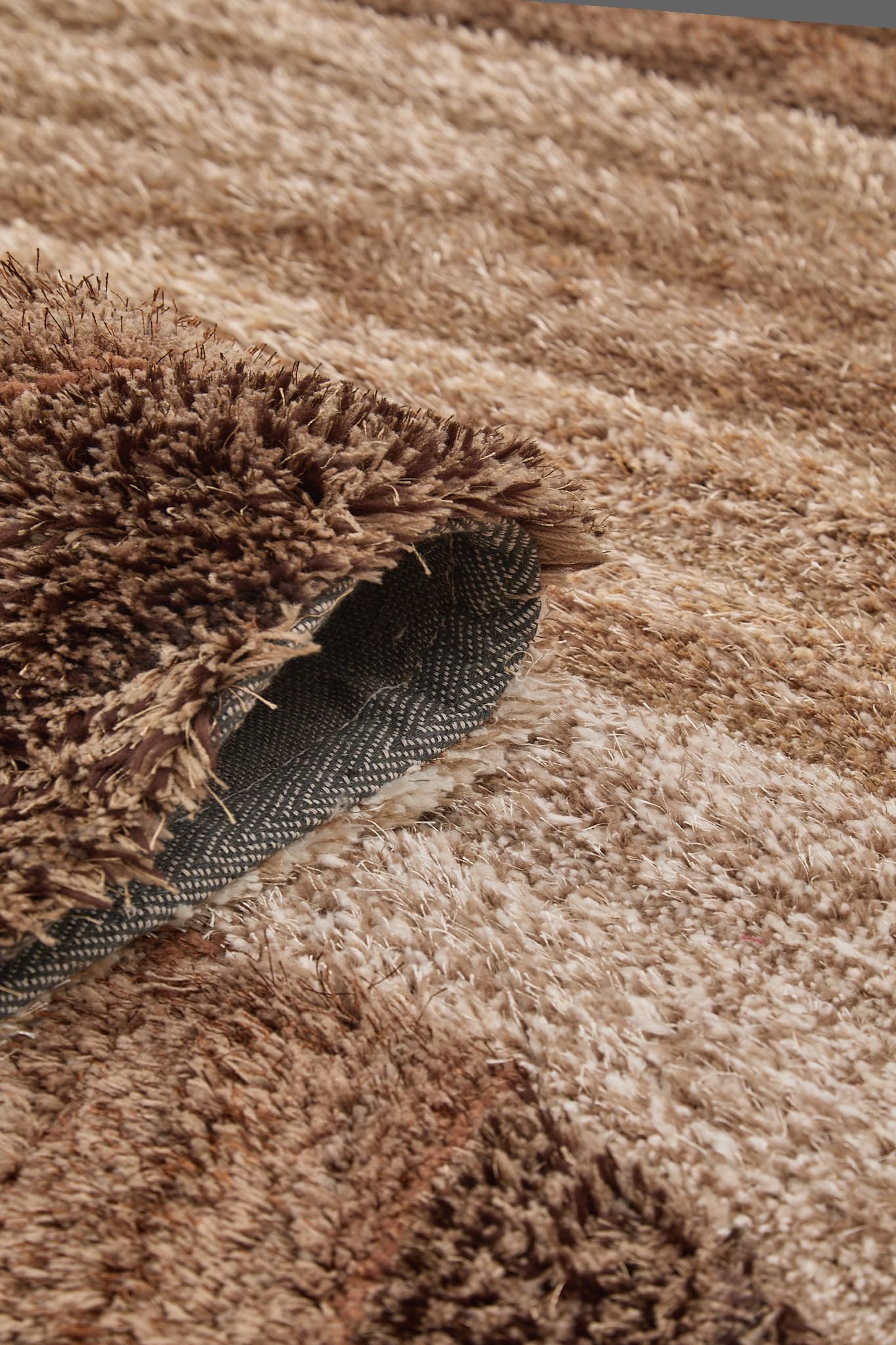 Shaggy Rug for Living Room Bedroom Dining Room Carpet Soft Plush Fluffy Silky Area Floor Stella Swirl Pattern 3D Shaggy Rug in Large Size 160x230 cm (5'3"x7'7")