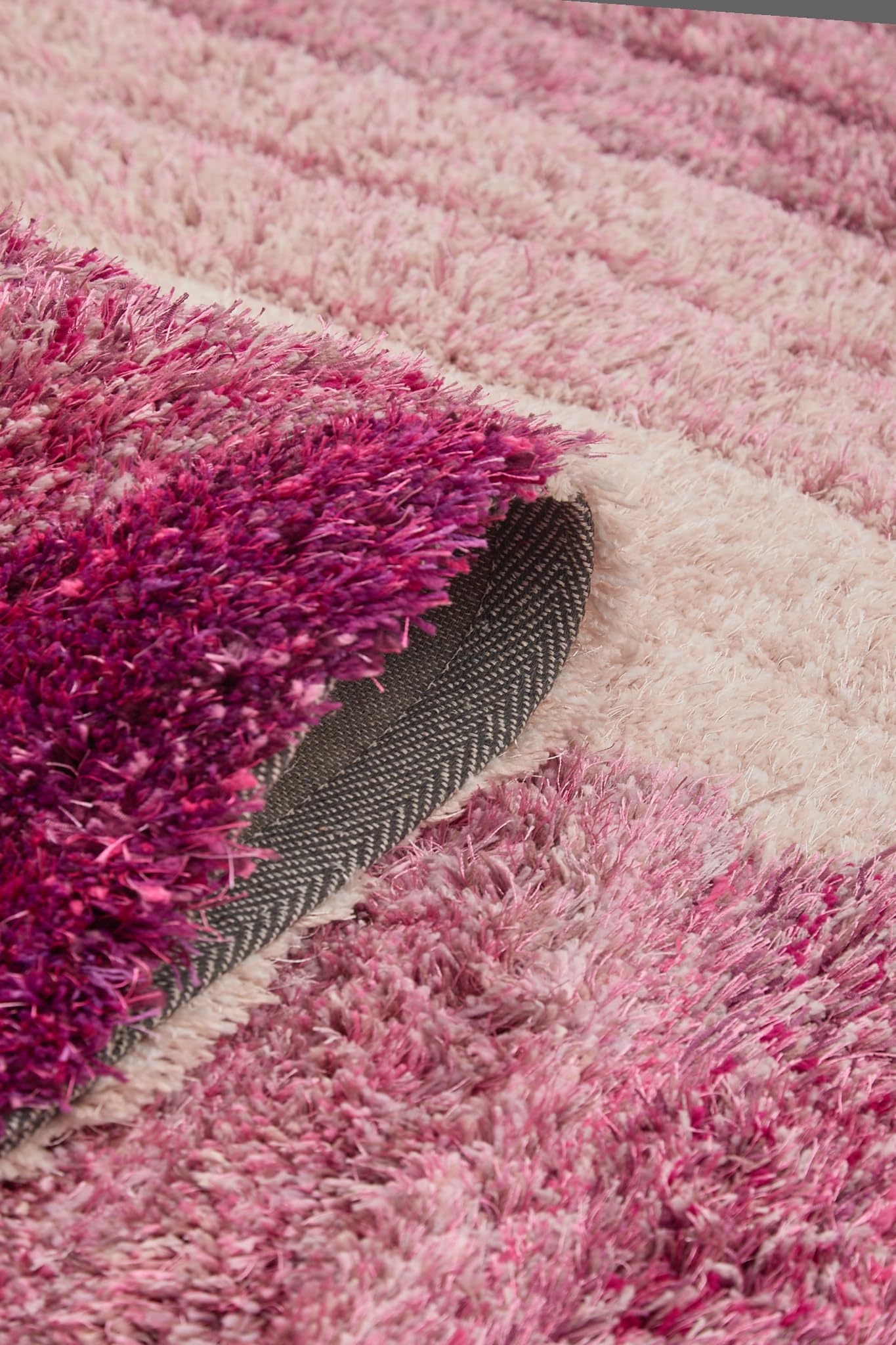 Shaggy Rug for Living Room Bedroom Dining Room Carpet Soft Plush Fluffy Silky Area Floor Stella Swirl Pattern 3D Shaggy Rug in Large Size 160x230 cm (5'3"x7'7")