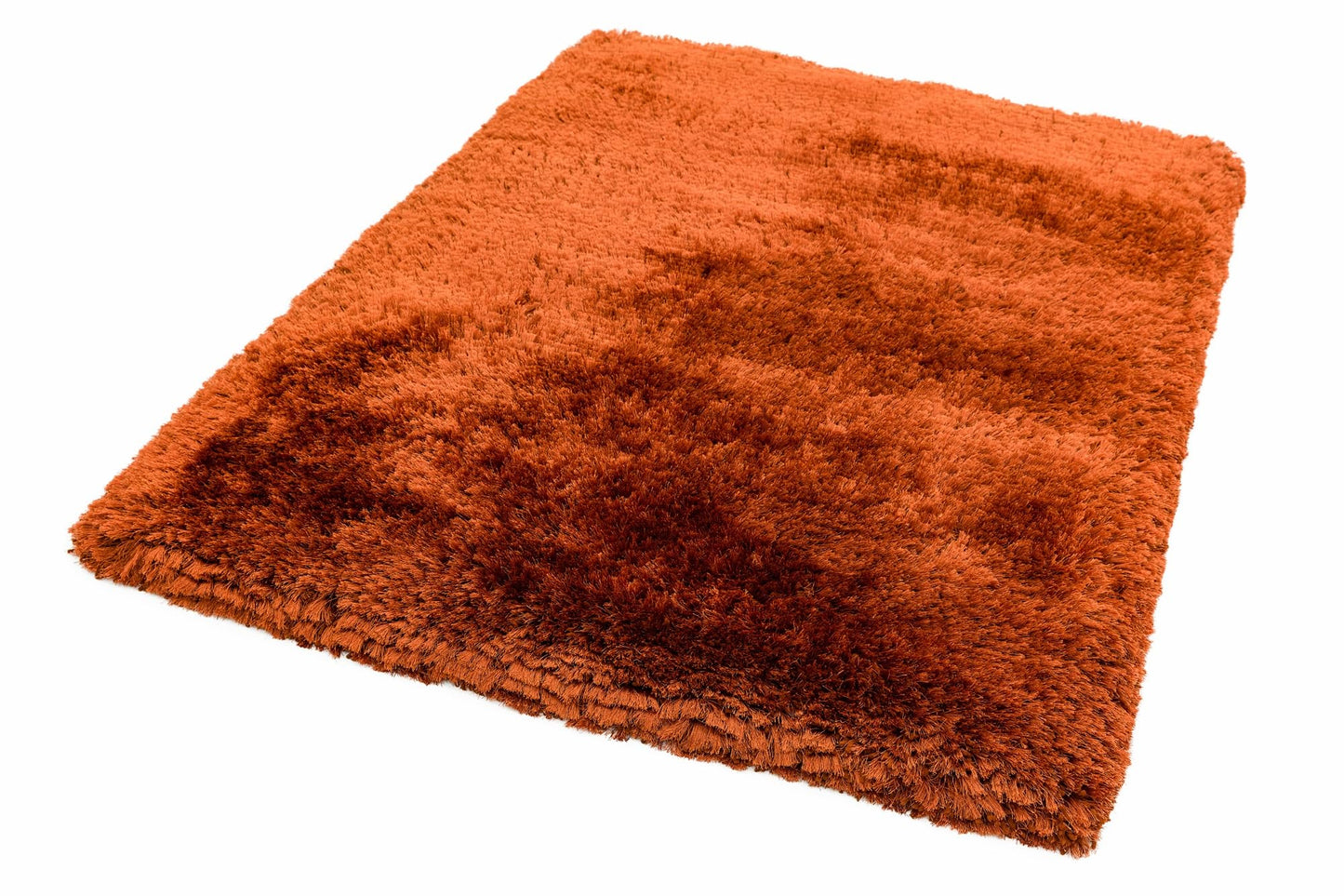 Plush Shaggy Rug for Living Room Bedroom High Pile Thick Fluffy Hand Made Anti-Shed Silky Shimmer Shiny Plain Deep Pile Rug