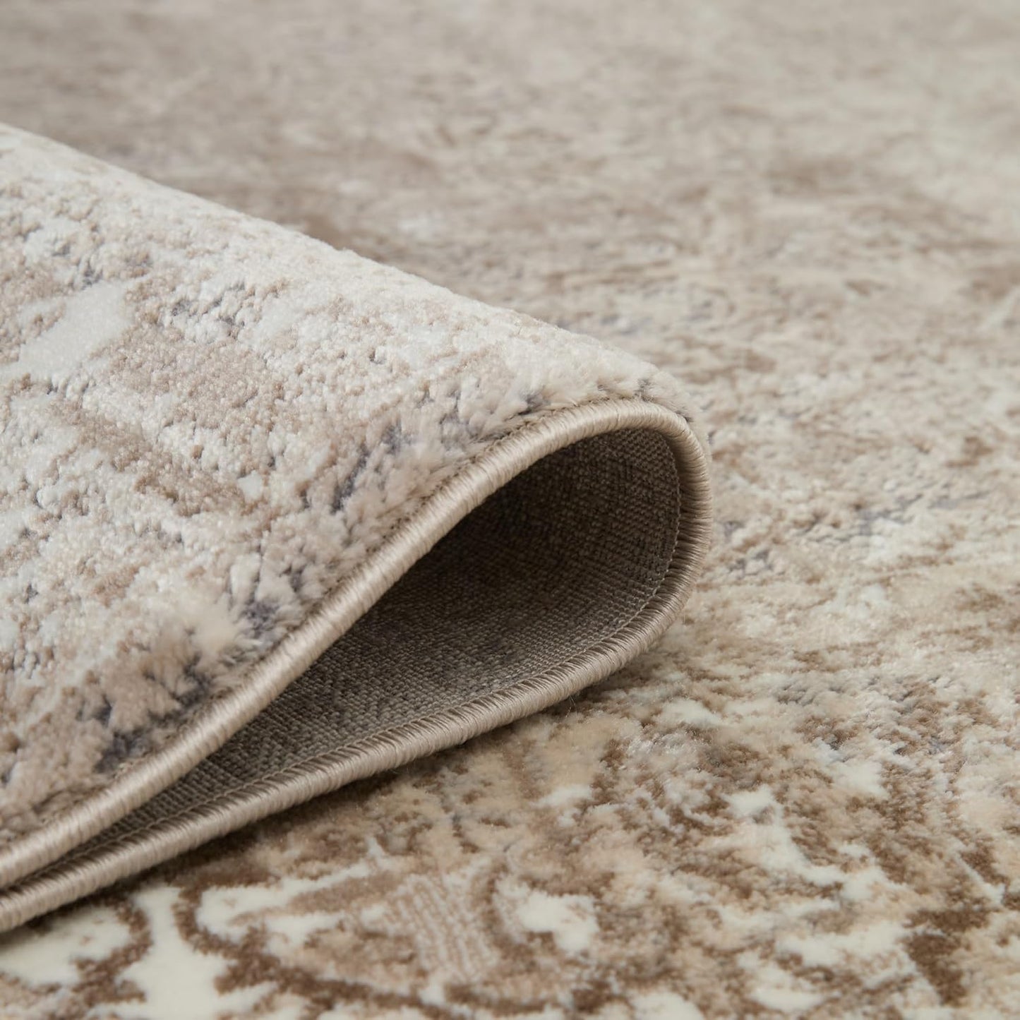 Medallion Anthracite 865AC Runner – Traditional Vintage Non-Slip Hallway Rug