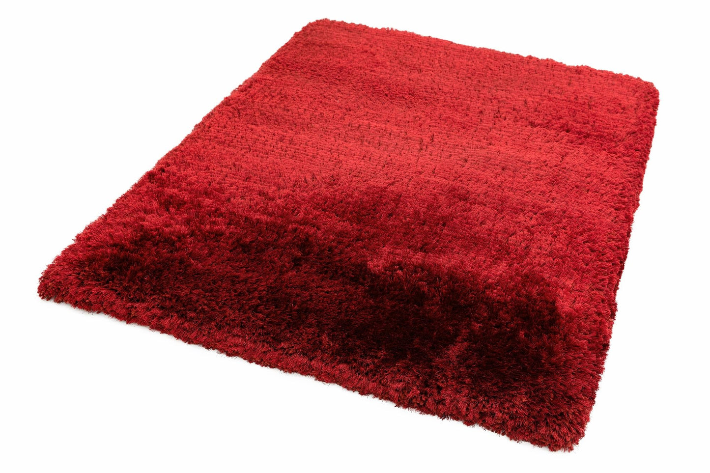 Plush Shaggy Rug for Living Room Bedroom High Pile Thick Fluffy Hand Made Anti-Shed Silky Shimmer Shiny Plain Deep Pile Rug