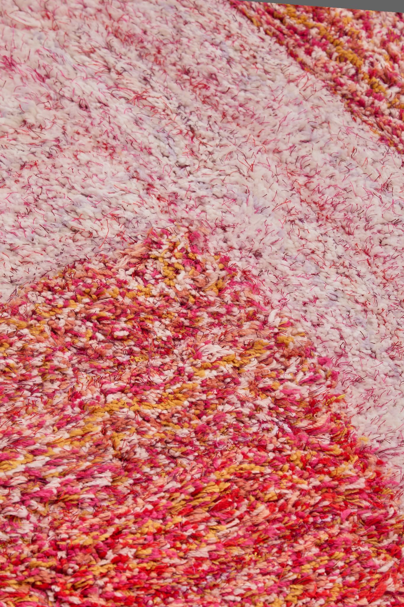 Shaggy Rug for Living Room Bedroom Dining Room Carpet Soft Plush Fluffy Silky Area Floor Stella Swirl Pattern 3D Shaggy Rug in Large Size 160x230 cm (5'3"x7'7")