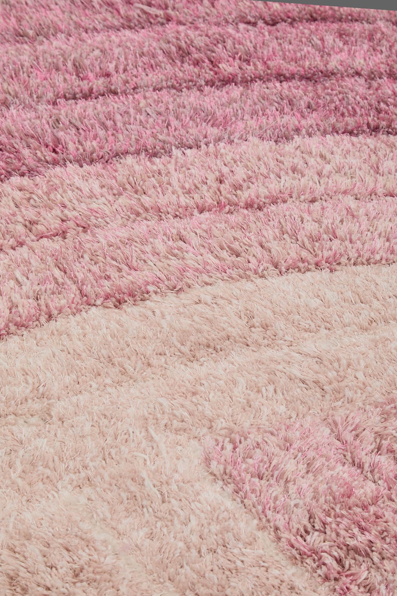 Shaggy Rug for Living Room Bedroom Dining Room Carpet Soft Plush Fluffy Silky Area Floor Stella Swirl Pattern 3D Shaggy Rug in Large Size 160x230 cm (5'3"x7'7")