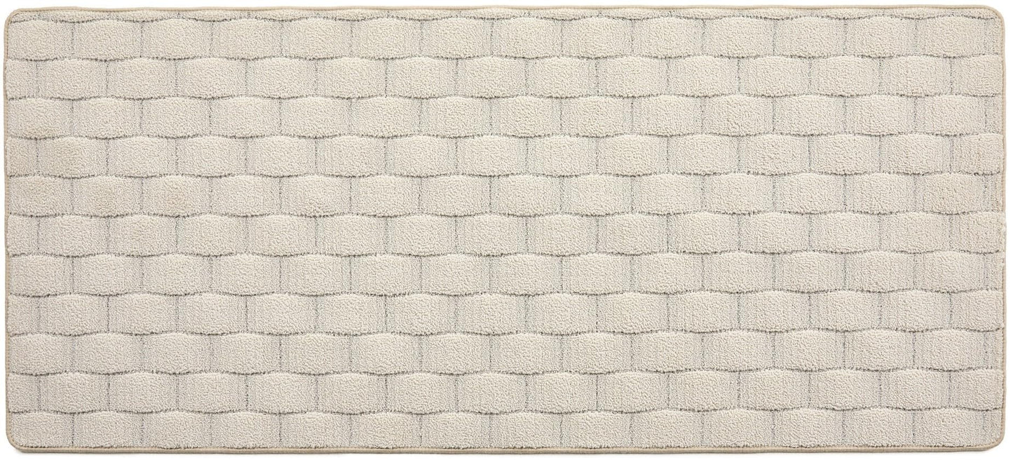 Machine Washable Rug for Kitchen Hallway Living Room Garden Home Entry Easy to Clean Dust Stain Resistant Door Entrance Soft Non-Slip Rug