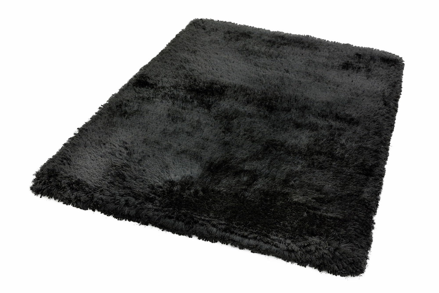Plush Shaggy Rug for Living Room Bedroom High Pile Thick Fluffy Hand Made Anti-Shed Silky Shimmer Shiny Plain Deep Pile Rug