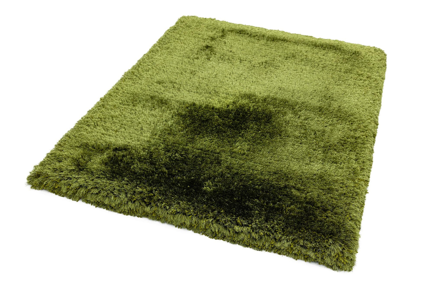 Plush Shaggy Rug for Living Room Bedroom High Pile Thick Fluffy Hand Made Anti-Shed Silky Shimmer Shiny Plain Deep Pile Rug