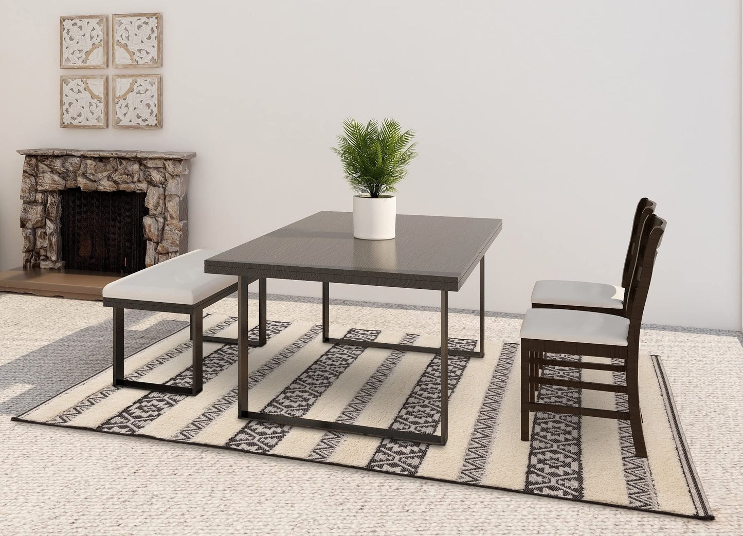 Monty Indoor Outdoor Rug for Living Room, Garden, Patio, Picnic Mat, Camping, Trellis, Balcony Quality Weather Resistant Rug