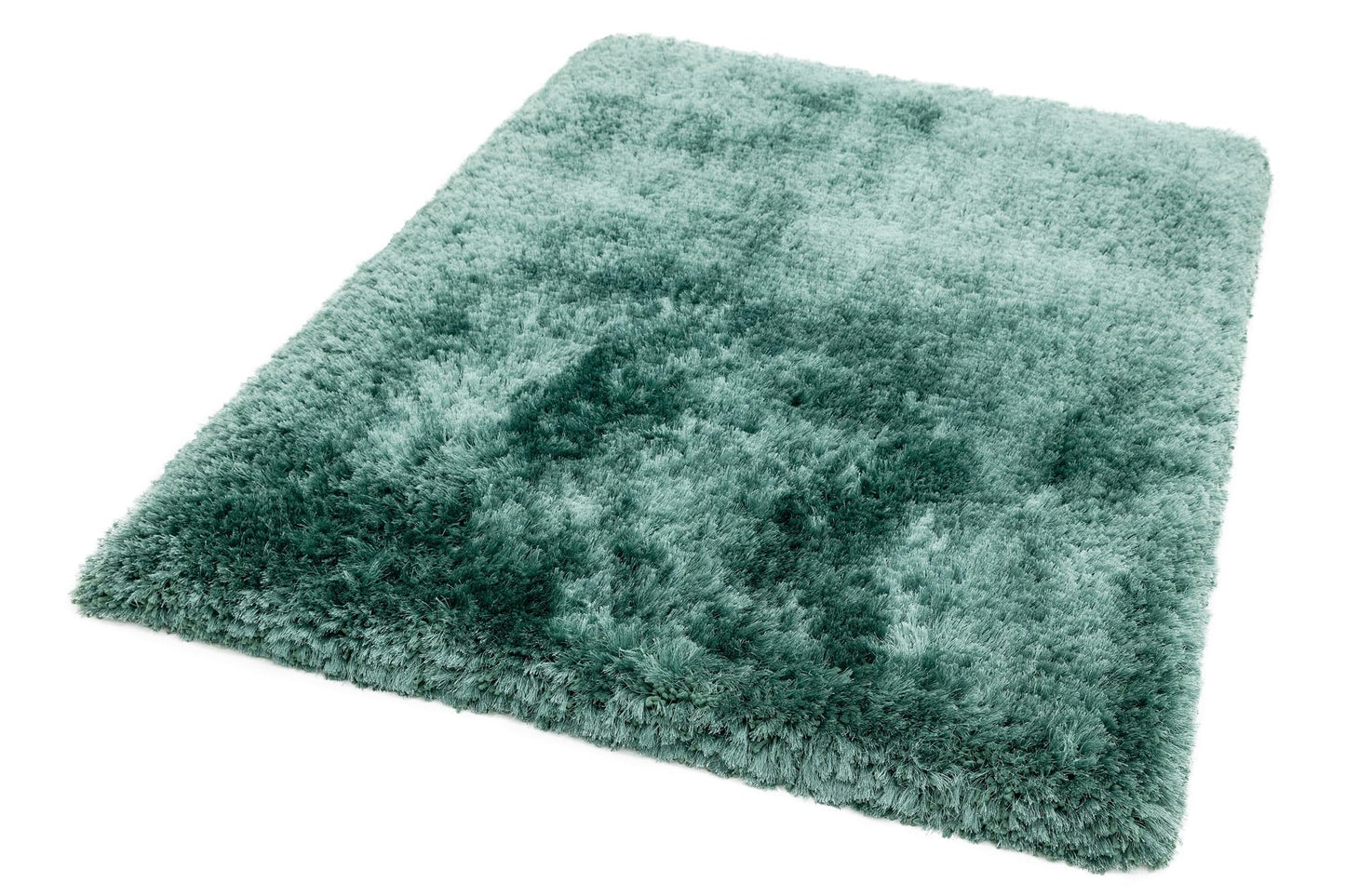 Plush Shaggy Rug for Living Room Bedroom High Pile Thick Fluffy Hand Made Anti-Shed Silky Shimmer Shiny Plain Deep Pile Rug