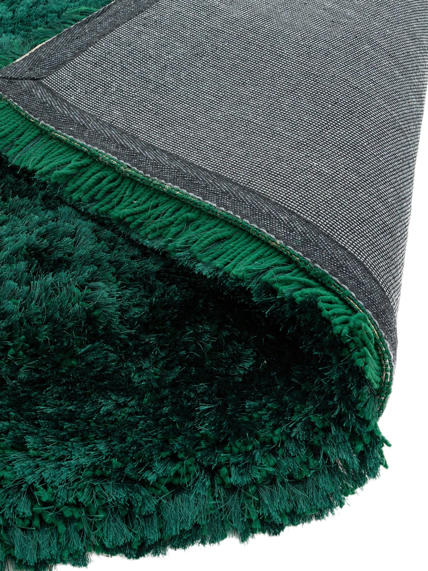 Plush Shaggy Rug for Living Room Bedroom High Pile Thick Fluffy Hand Made Anti-Shed Silky Shimmer Shiny Plain Deep Pile Rug