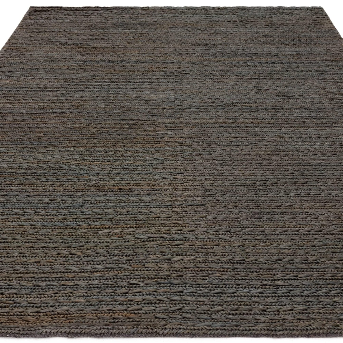 Hand Woven Braided Jute Rug for Living Room Bedroom Dining Room Lounge Flatweave Modern Plain Carpet Oakley Natural Rug