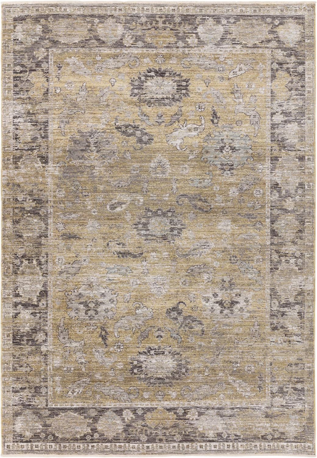 Jasper JA06 Yellow Gold – Traditional Antique Style Rug
