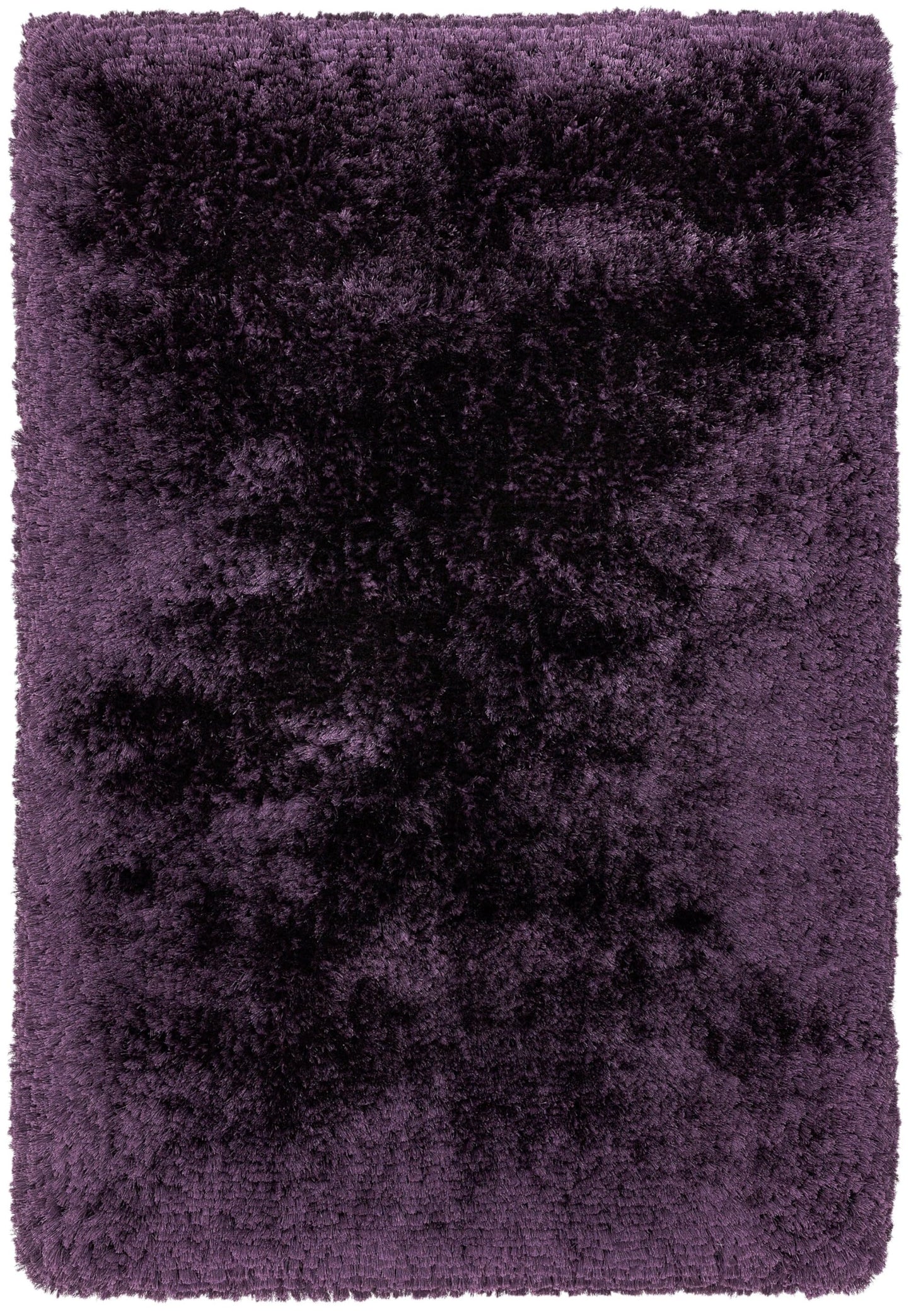 Plush Shaggy Rug for Living Room Bedroom High Pile Thick Fluffy Hand Made Anti-Shed Silky Shimmer Shiny Plain Deep Pile Rug