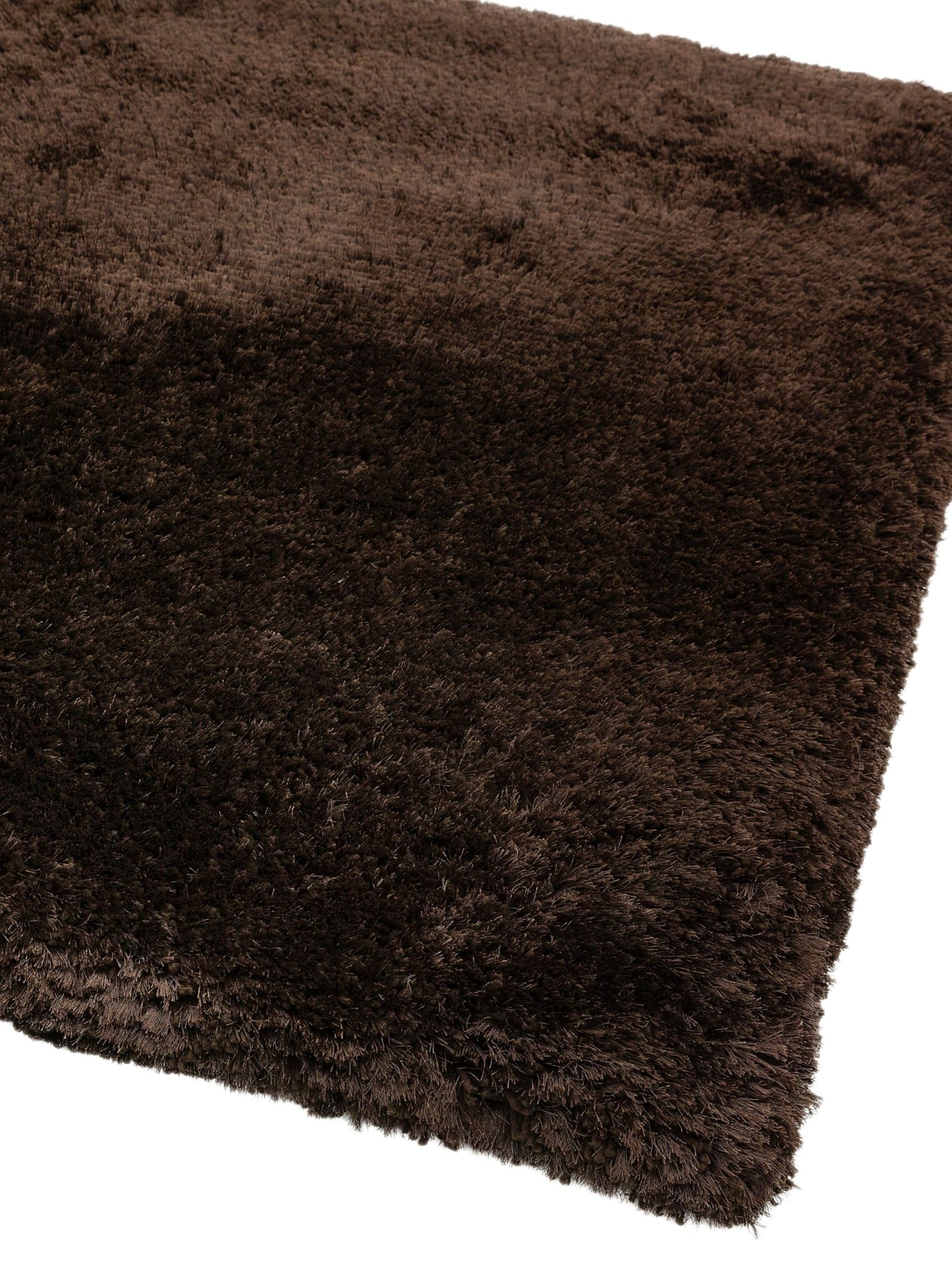 Plush Shaggy Rug for Living Room Bedroom High Pile Thick Fluffy Hand Made Anti-Shed Silky Shimmer Shiny Plain Deep Pile Rug