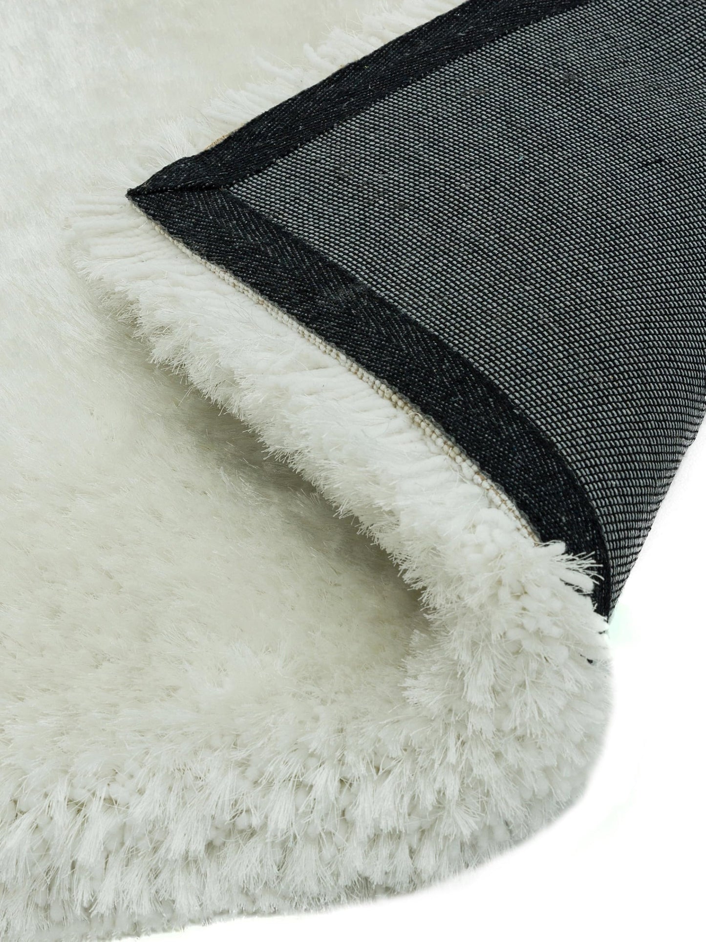 Plush Shaggy Rug for Living Room Bedroom High Pile Thick Fluffy Hand Made Anti-Shed Silky Shimmer Shiny Plain Deep Pile Rug