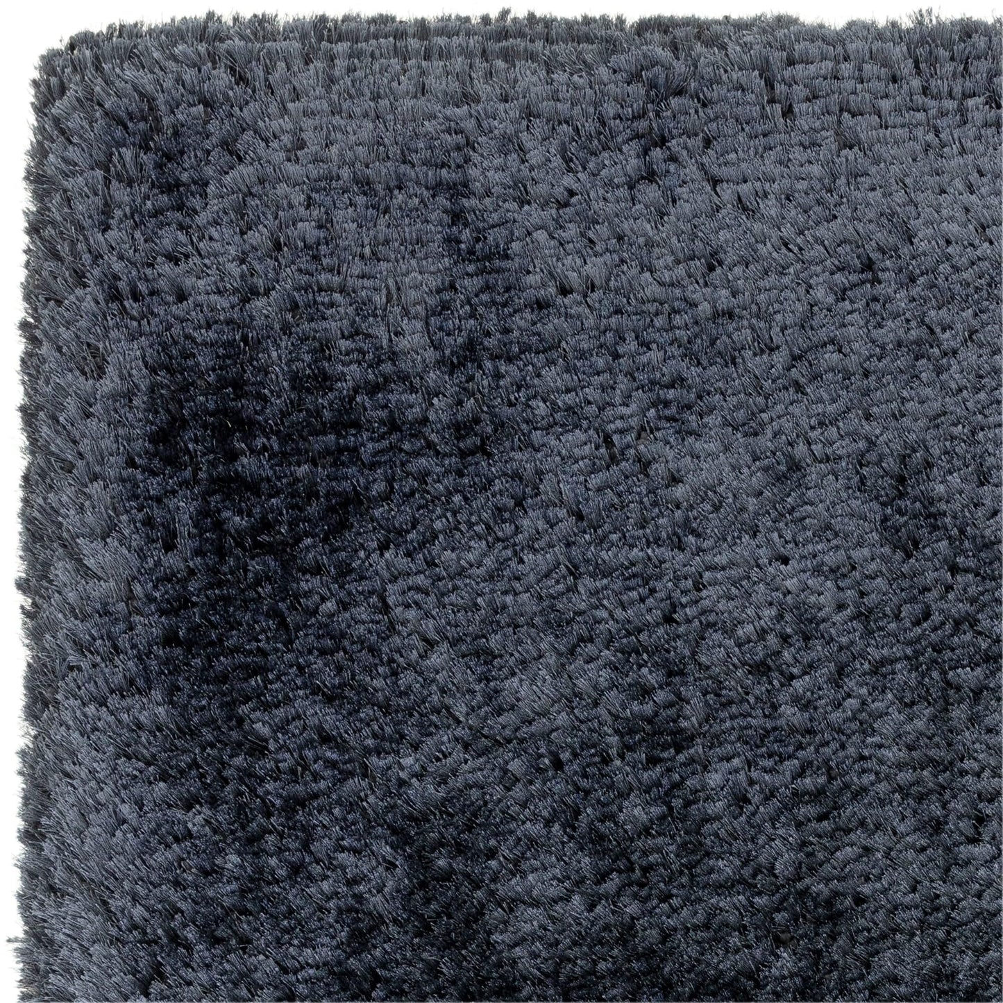 Plush Shaggy Rug for Living Room Bedroom High Pile Thick Fluffy Hand Made Anti-Shed Silky Shimmer Shiny Plain Deep Pile Rug