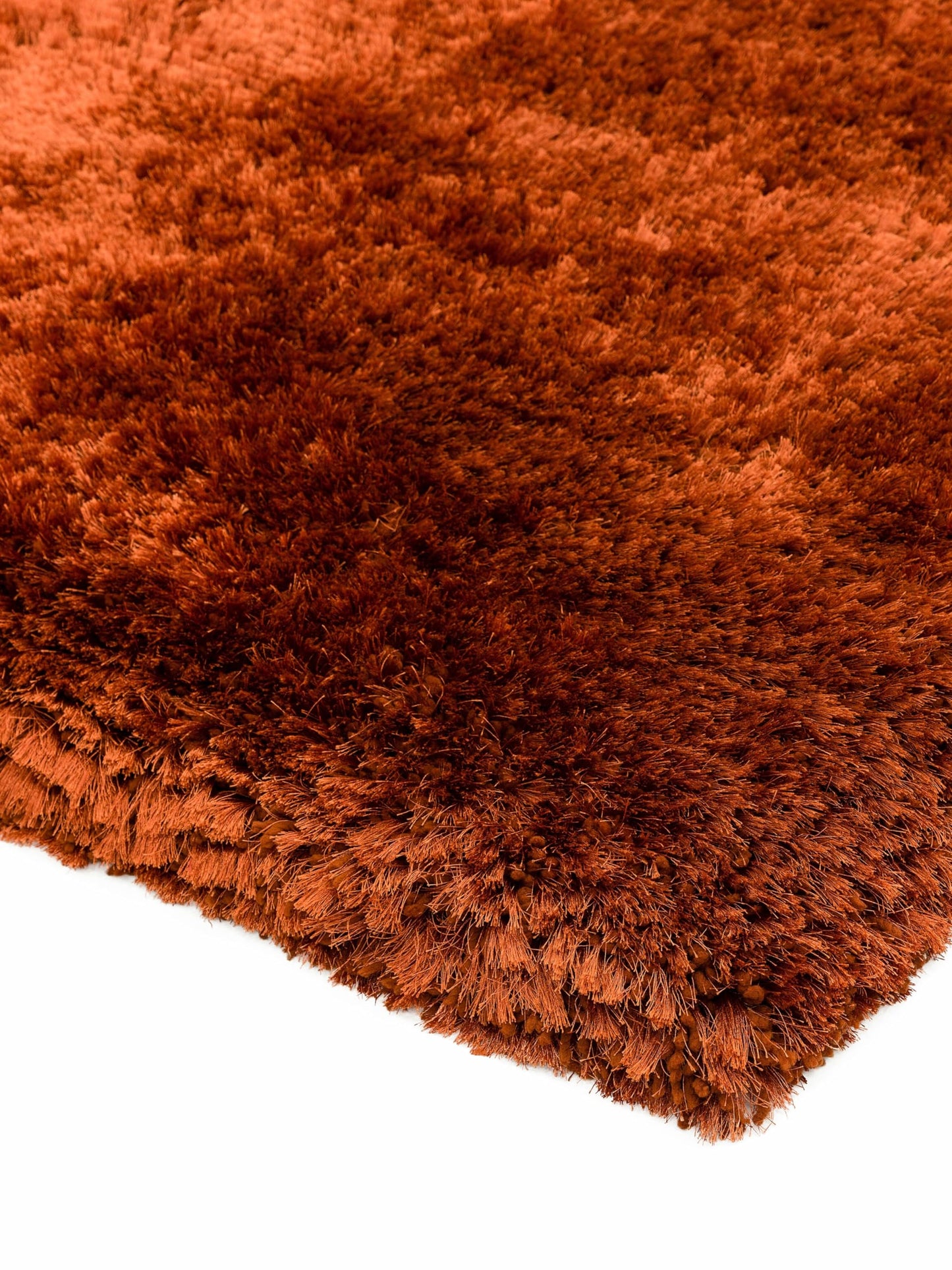 Plush Shaggy Rug for Living Room Bedroom High Pile Thick Fluffy Hand Made Anti-Shed Silky Shimmer Shiny Plain Deep Pile Rug