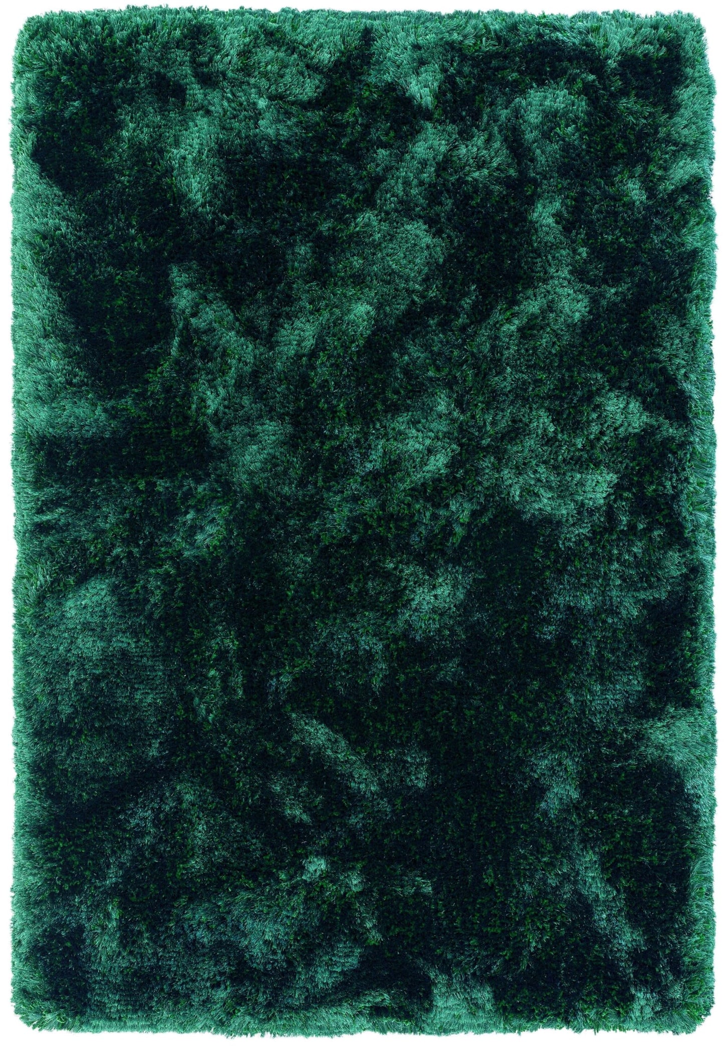 Plush Shaggy Rug for Living Room Bedroom High Pile Thick Fluffy Hand Made Anti-Shed Silky Shimmer Shiny Plain Deep Pile Rug