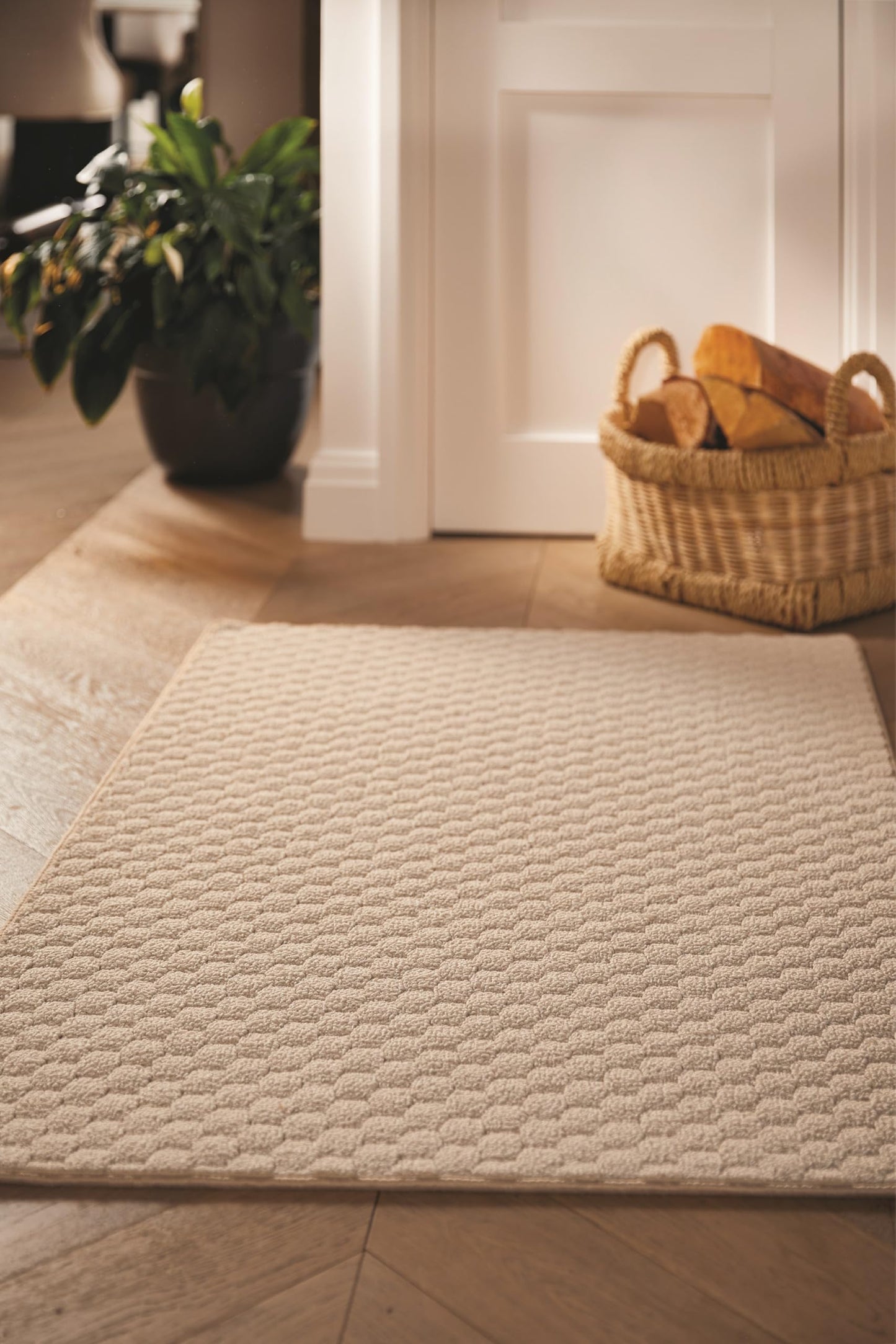 Machine Washable Rug for Kitchen Hallway Living Room Garden Home Entry Easy to Clean Dust Stain Resistant Door Entrance Soft Non-Slip Rug