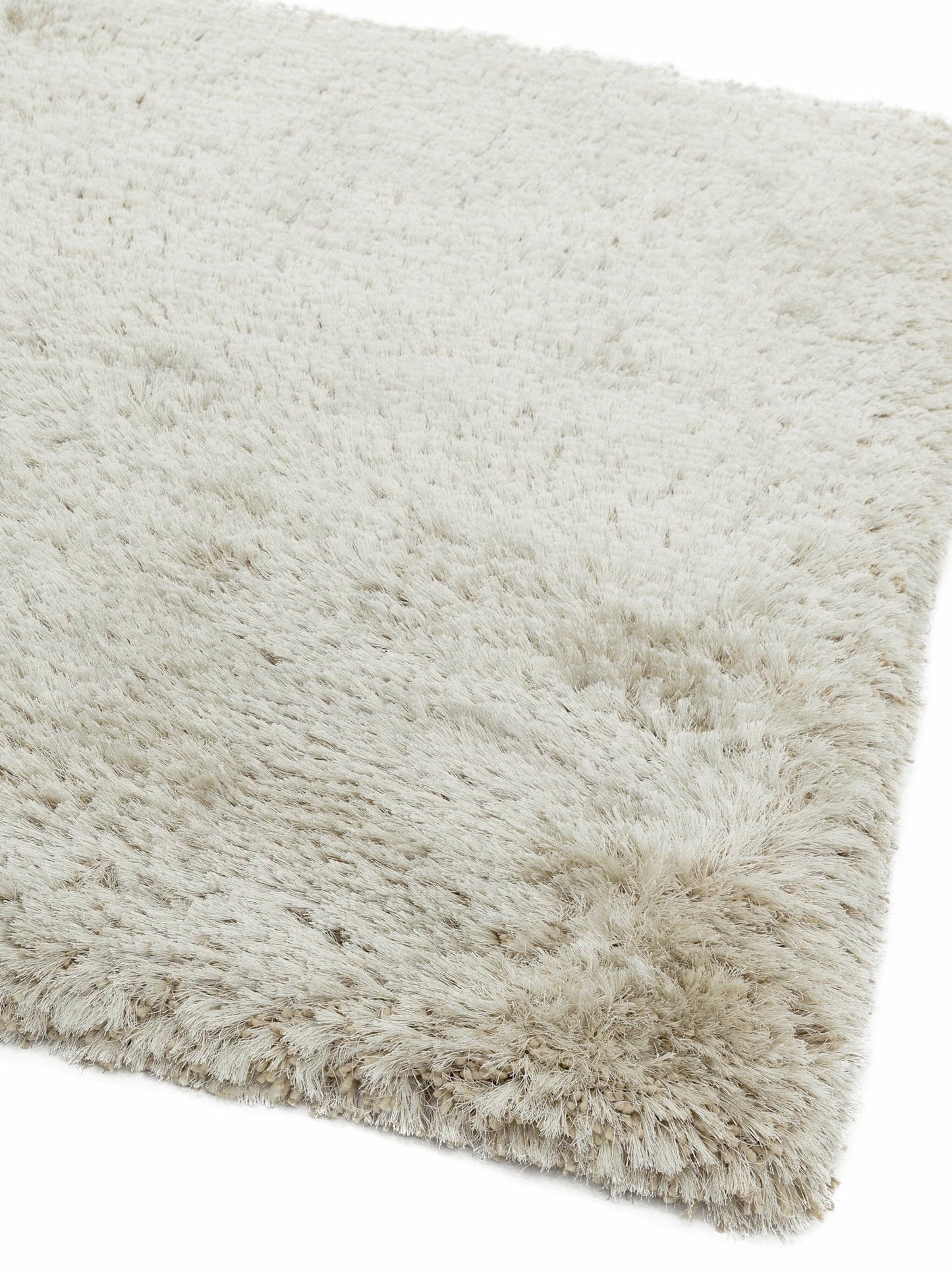 Plush Shaggy Rug for Living Room Bedroom High Pile Thick Fluffy Hand Made Anti-Shed Silky Shimmer Shiny Plain Deep Pile Rug