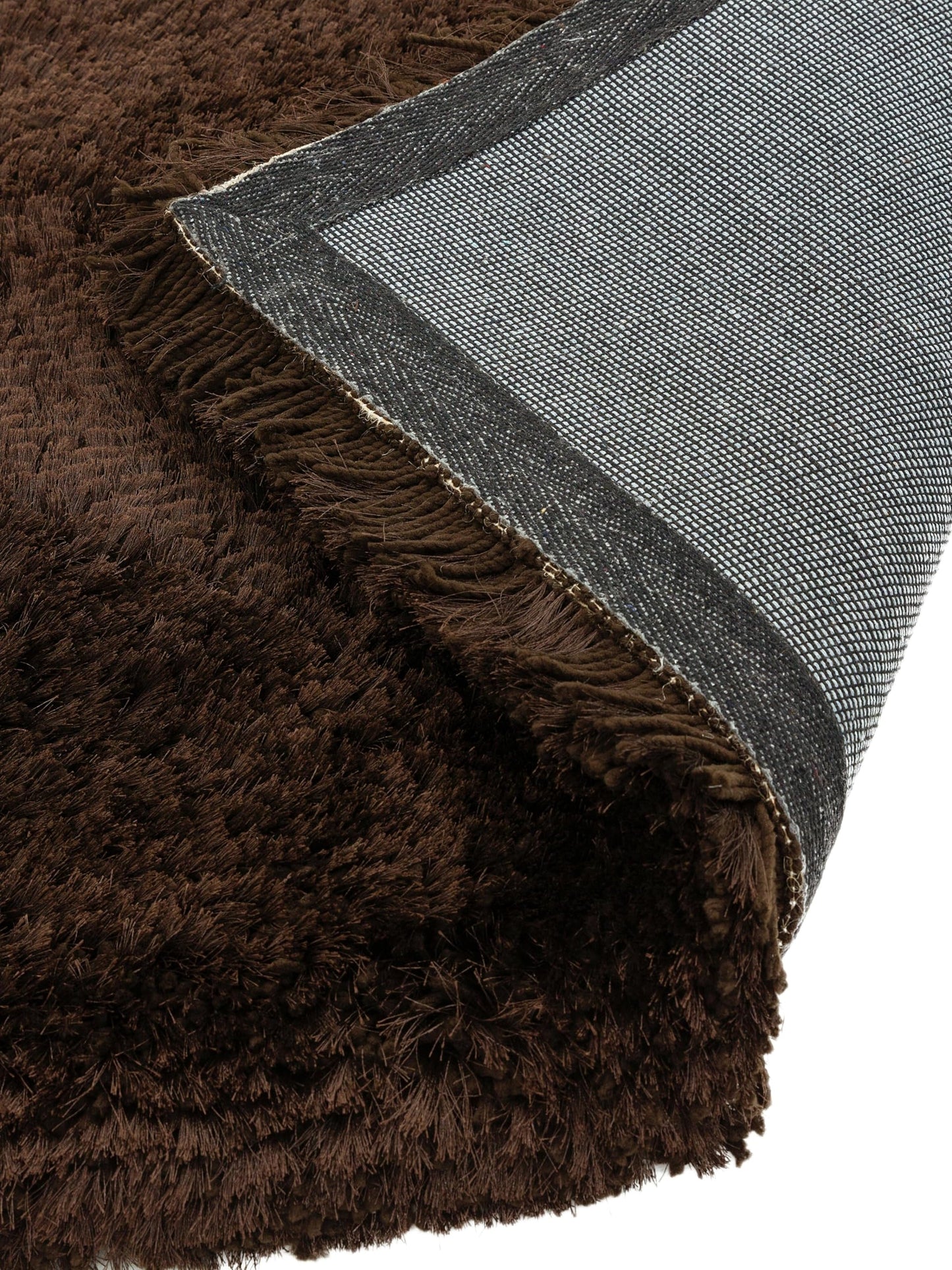 Plush Shaggy Rug for Living Room Bedroom High Pile Thick Fluffy Hand Made Anti-Shed Silky Shimmer Shiny Plain Deep Pile Rug