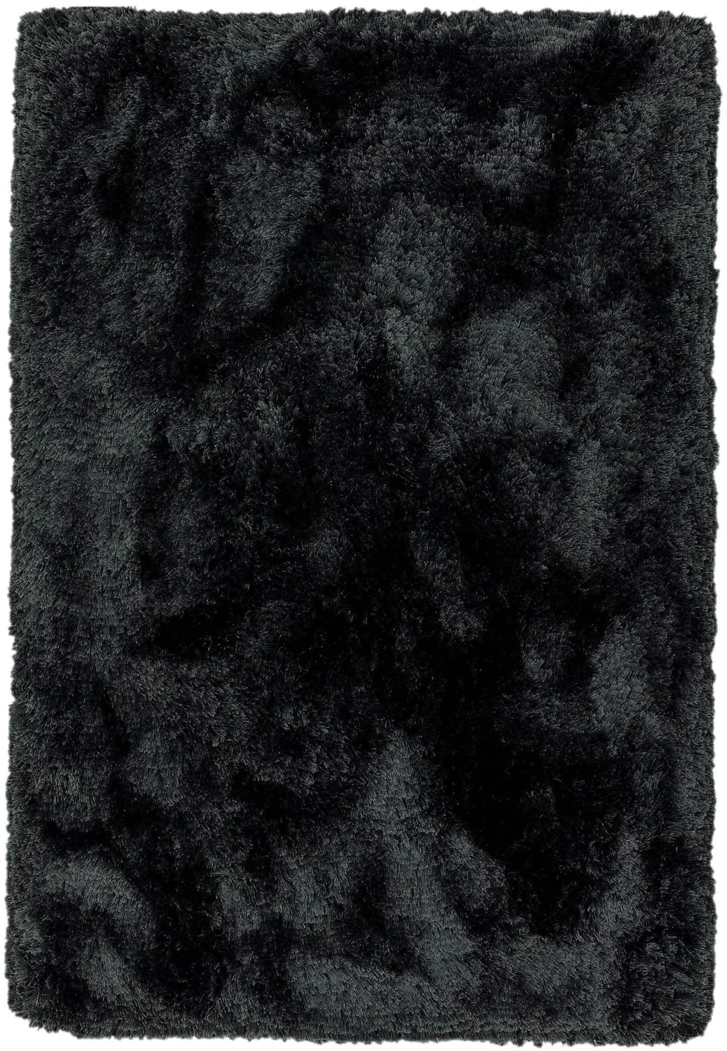 Plush Shaggy Rug for Living Room Bedroom High Pile Thick Fluffy Hand Made Anti-Shed Silky Shimmer Shiny Plain Deep Pile Rug
