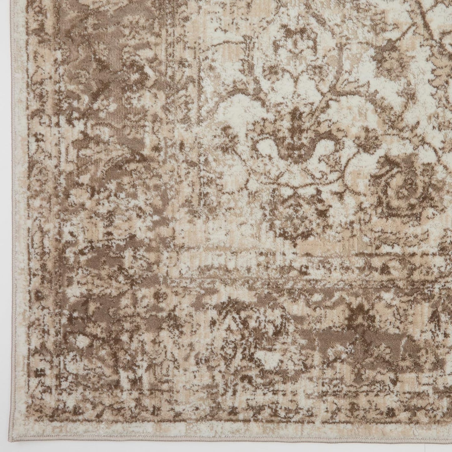 Medallion Cream Beige 865AC – Traditional Vintage Area Rug