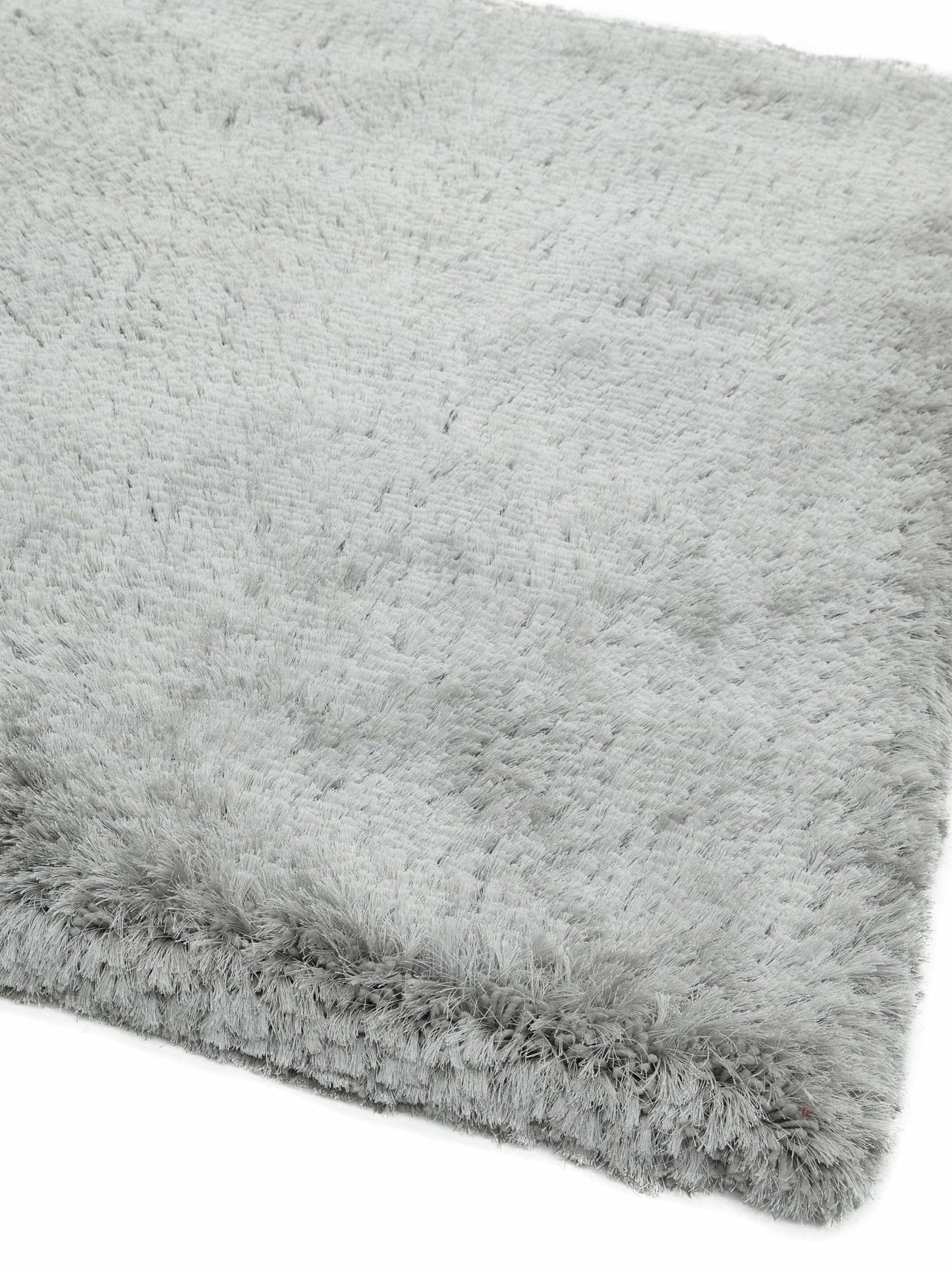 Plush Shaggy Rug for Living Room Bedroom High Pile Thick Fluffy Hand Made Anti-Shed Silky Shimmer Shiny Plain Deep Pile Rug