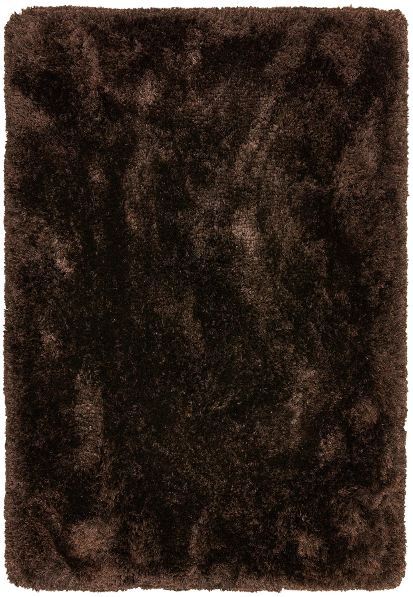 Plush Shaggy Rug for Living Room Bedroom High Pile Thick Fluffy Hand Made Anti-Shed Silky Shimmer Shiny Plain Deep Pile Rug
