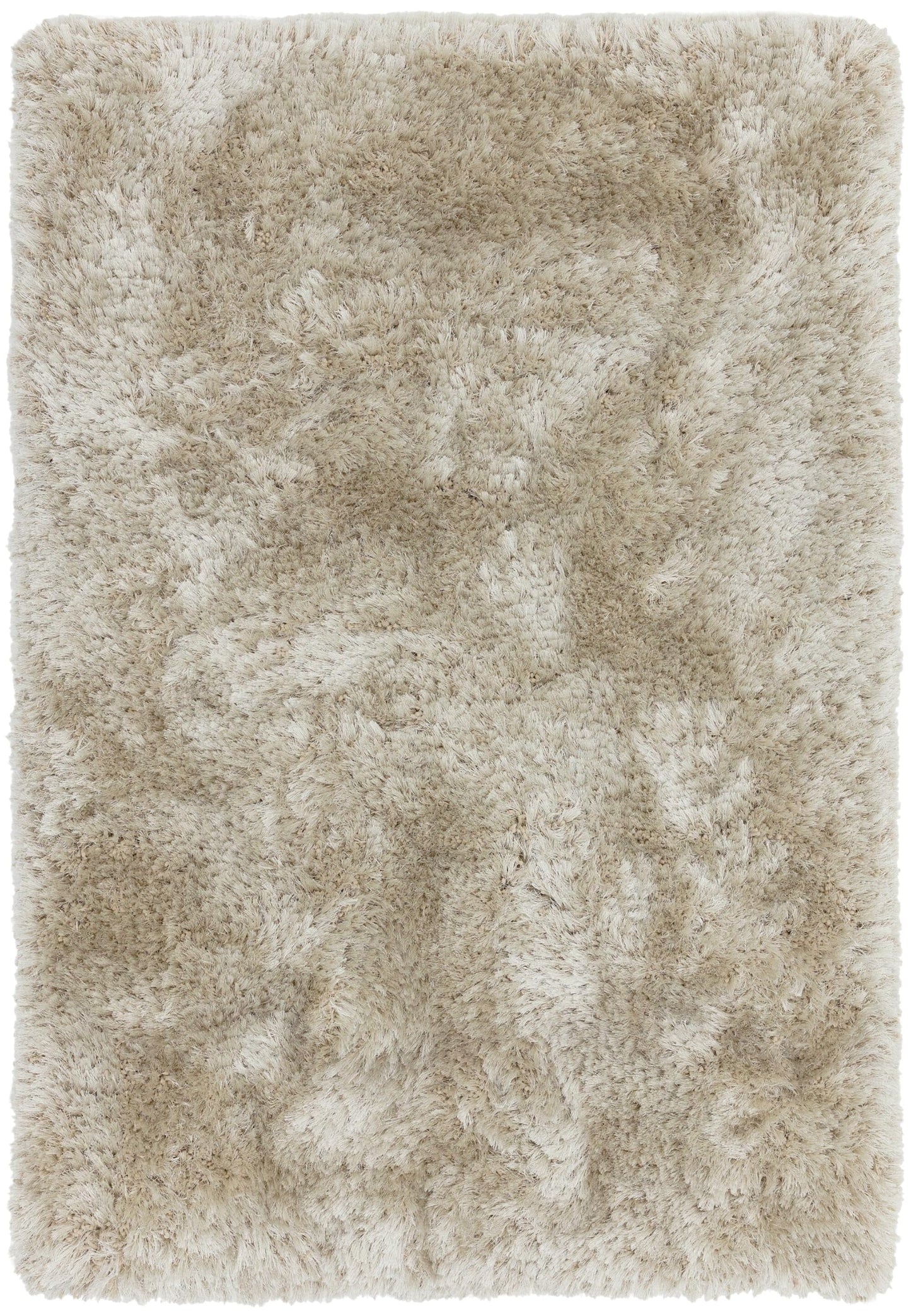 Plush Shaggy Rug for Living Room Bedroom High Pile Thick Fluffy Hand Made Anti-Shed Silky Shimmer Shiny Plain Deep Pile Rug