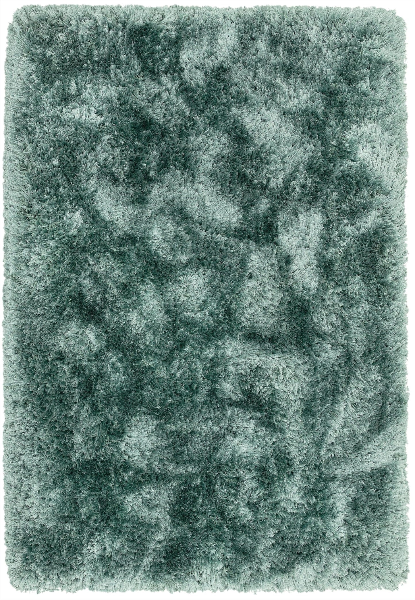 Plush Shaggy Rug for Living Room Bedroom High Pile Thick Fluffy Hand Made Anti-Shed Silky Shimmer Shiny Plain Deep Pile Rug