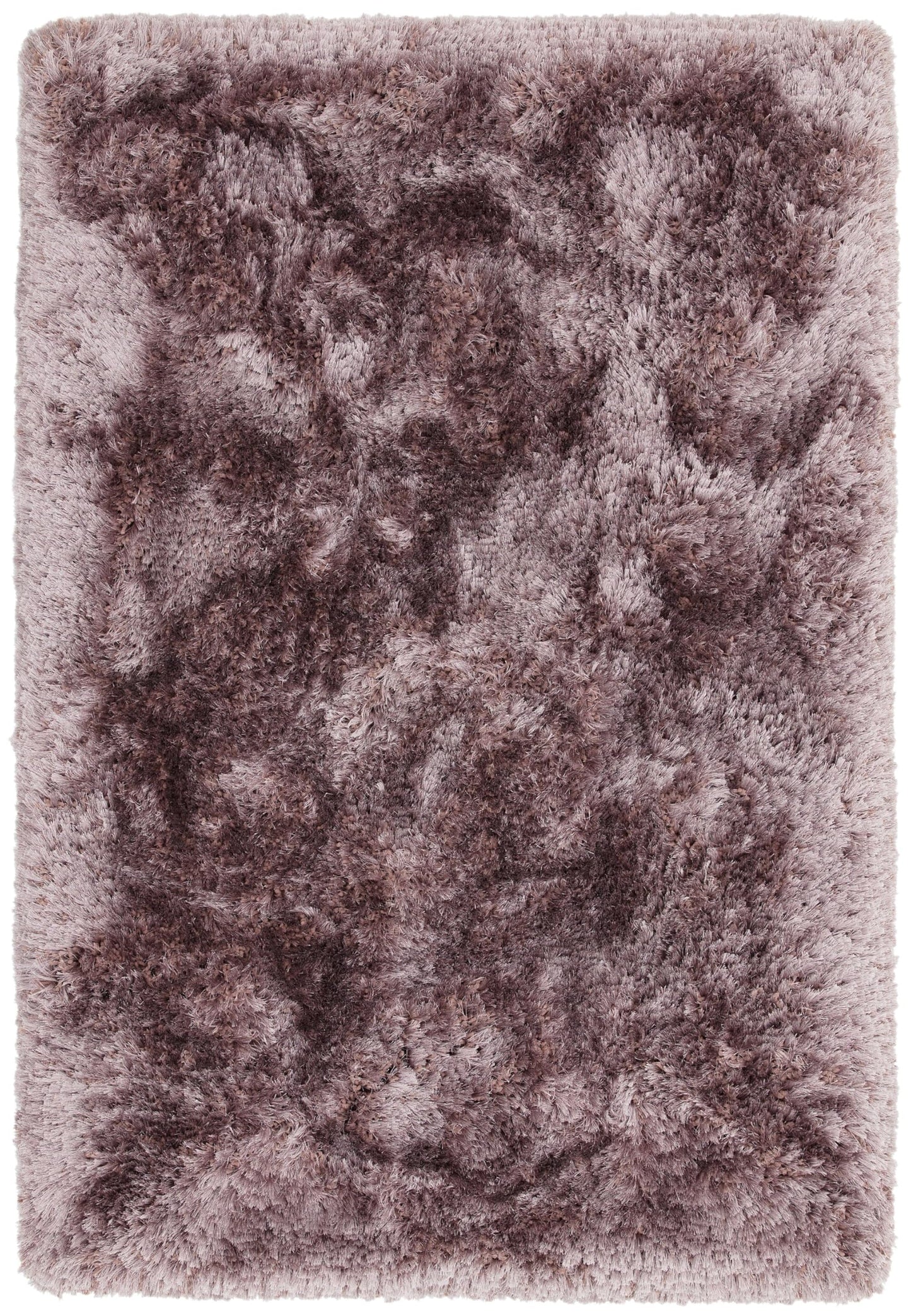 Plush Shaggy Rug for Living Room Bedroom High Pile Thick Fluffy Hand Made Anti-Shed Silky Shimmer Shiny Plain Deep Pile Rug