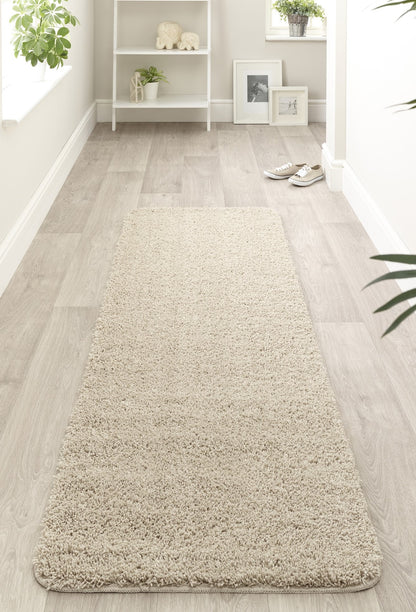 My Washable Shaggy Non-Slip Rug in Stone