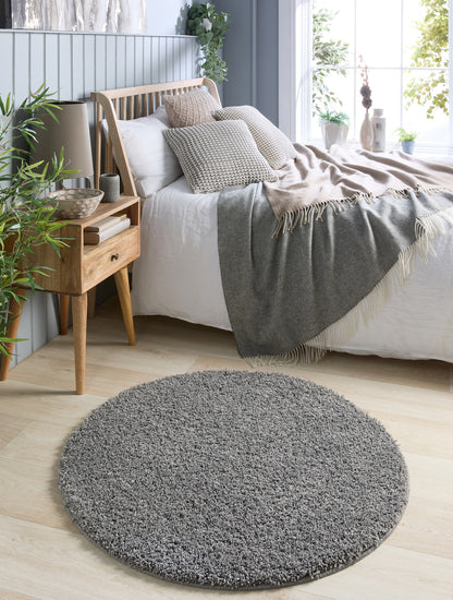 My Washable Shaggy Non-Slip Rug in Ghost Grey