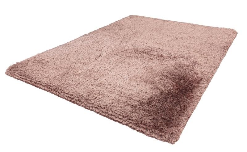 Plush Shaggy Rug for Living Room Bedroom High Pile Thick Fluffy Hand Made Anti-Shed Silky Shimmer Shiny Plain Deep Pile Rug