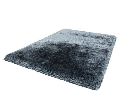 Plush Shaggy Rug for Living Room Bedroom High Pile Thick Fluffy Hand Made Anti-Shed Silky Shimmer Shiny Plain Deep Pile Rug
