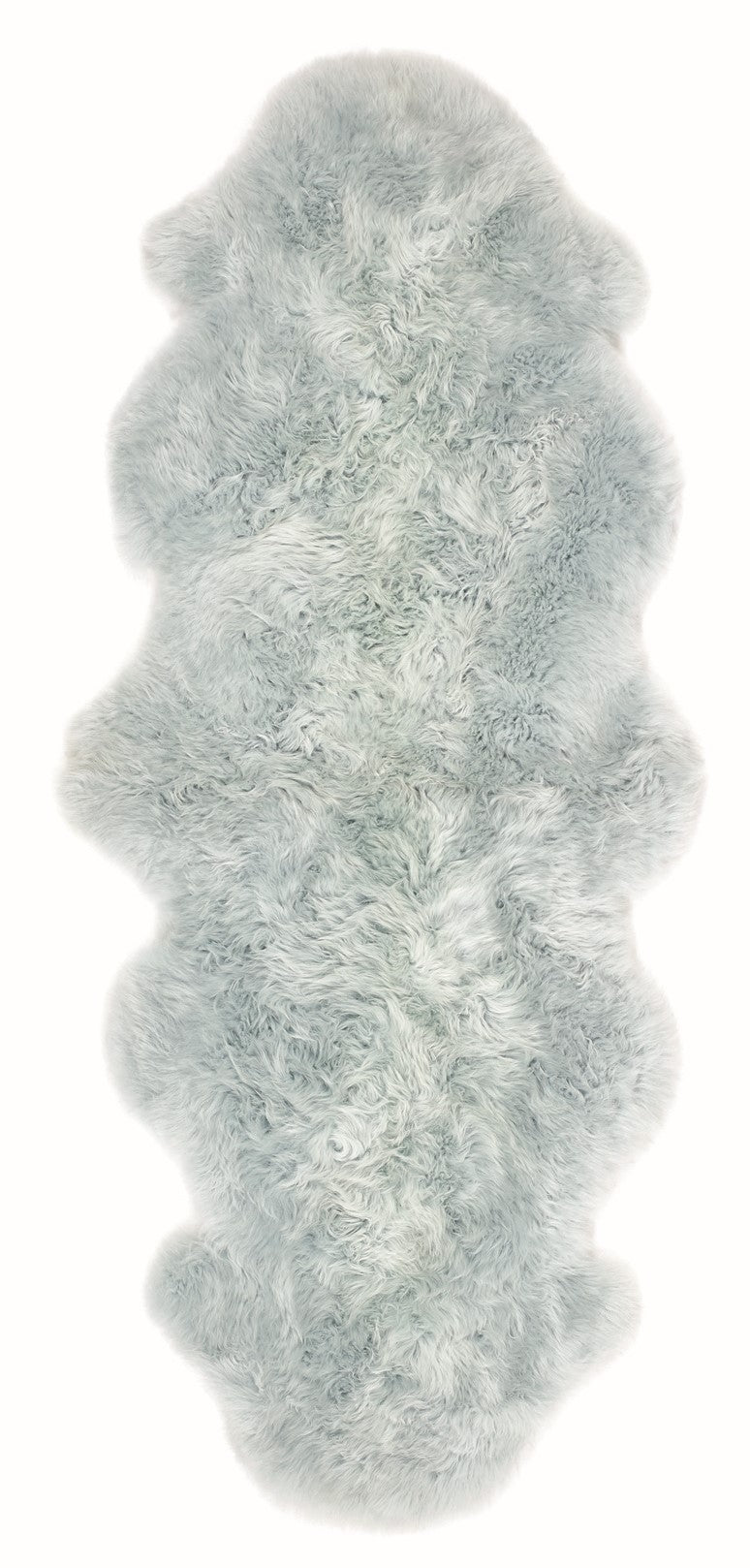 Genuine Sheepskin Animal Fur Soft Wool Shaggy Duck Egg Rug
