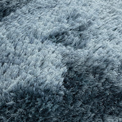 Plush Shaggy Rug for Living Room Bedroom High Pile Thick Fluffy Hand Made Anti-Shed Silky Shimmer Shiny Plain Deep Pile Rug