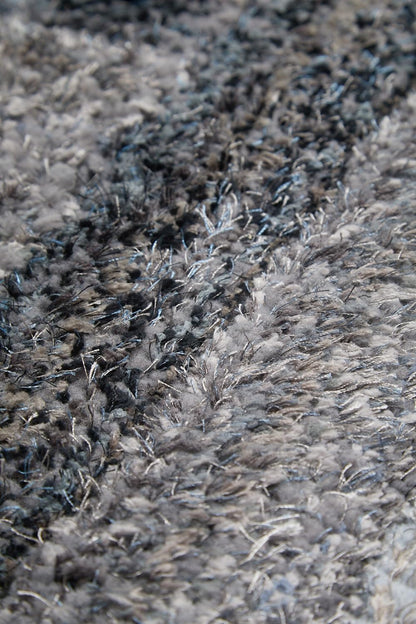 Shaggy Rug for Living Room Bedroom Dining Room Carpet Soft Plush Fluffy Silky Area Floor Trellis Pattern 3D Shaggy Rug in Large Size 160x230 cm (5'3"x7'7")