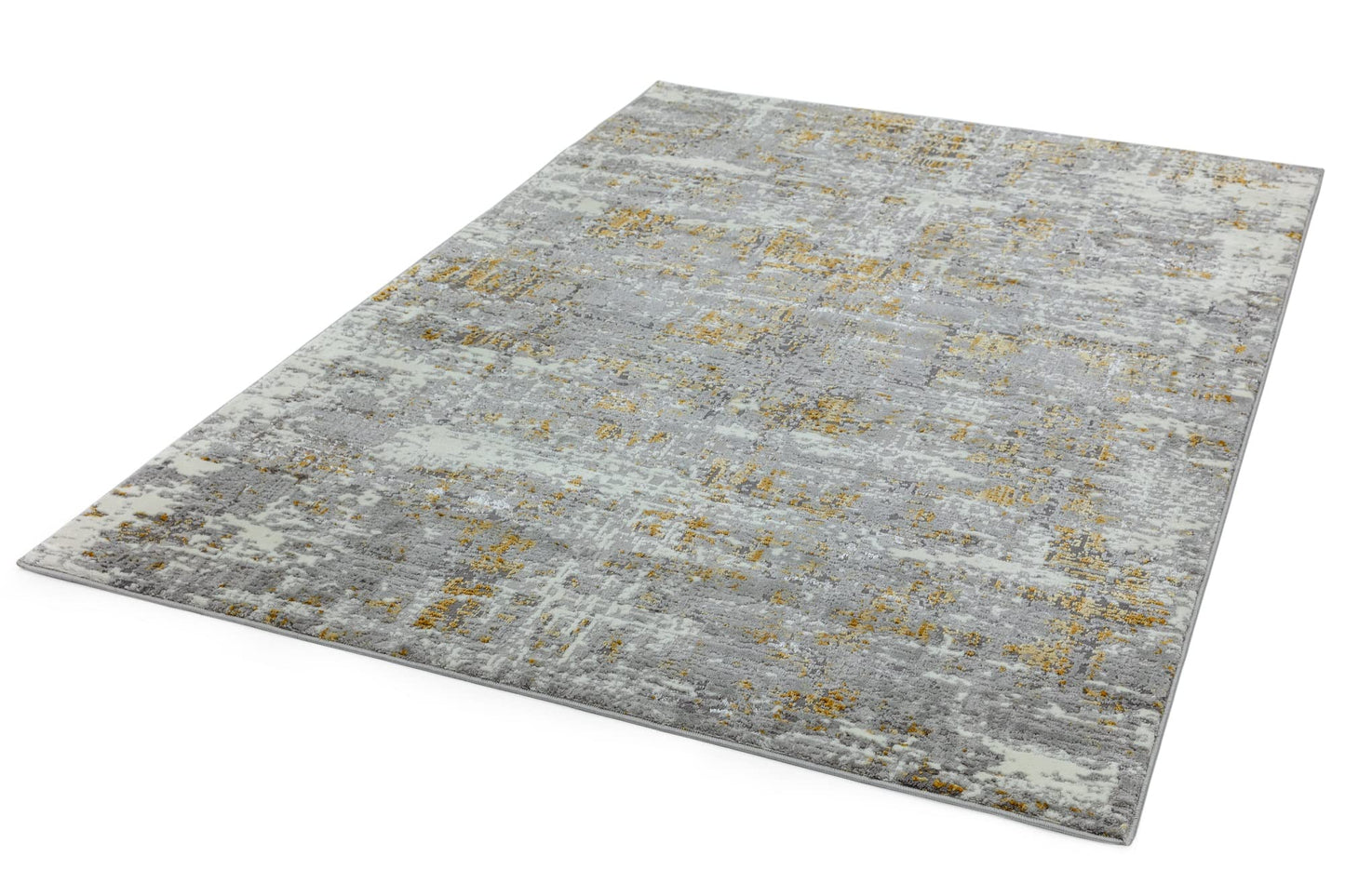 Orion Abstract Rug Shiny Metallic Wonderlust Design