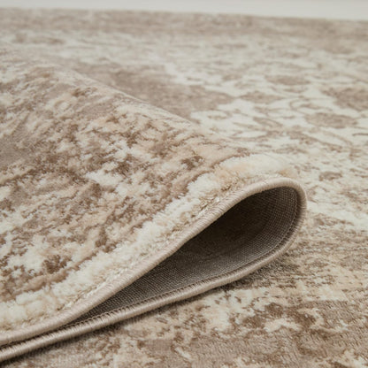 Medallion Cream Beige 865AC Runner – Traditional Vintage Hallway Rug