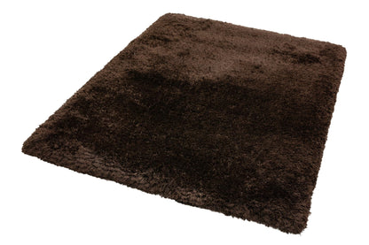 Plush Shaggy Rug for Living Room Bedroom High Pile Thick Fluffy Hand Made Anti-Shed Silky Shimmer Shiny Plain Deep Pile Rug