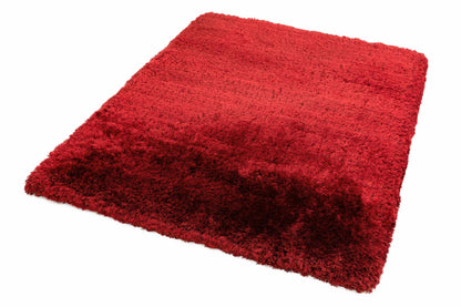 Plush Shaggy Rug for Living Room Bedroom High Pile Thick Fluffy Hand Made Anti-Shed Silky Shimmer Shiny Plain Deep Pile Rug