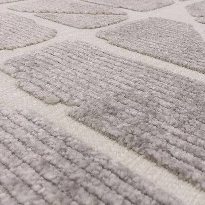 Method Grey Washable Rug – Modern Abstract Short Pile Carpet
