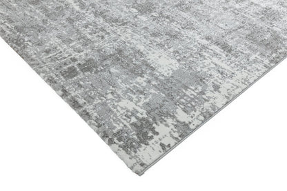 Orion Abstract Rug Shiny Metallic Wonderlust Design