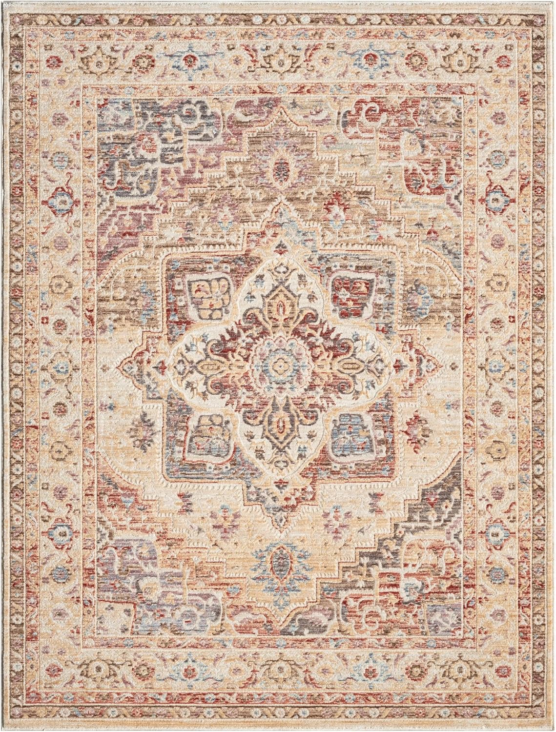 Alia Rug - Traditional Abstract Design with Soft Touch | 18 Exquisite Styles Inspired by Turkish Craftsmanship